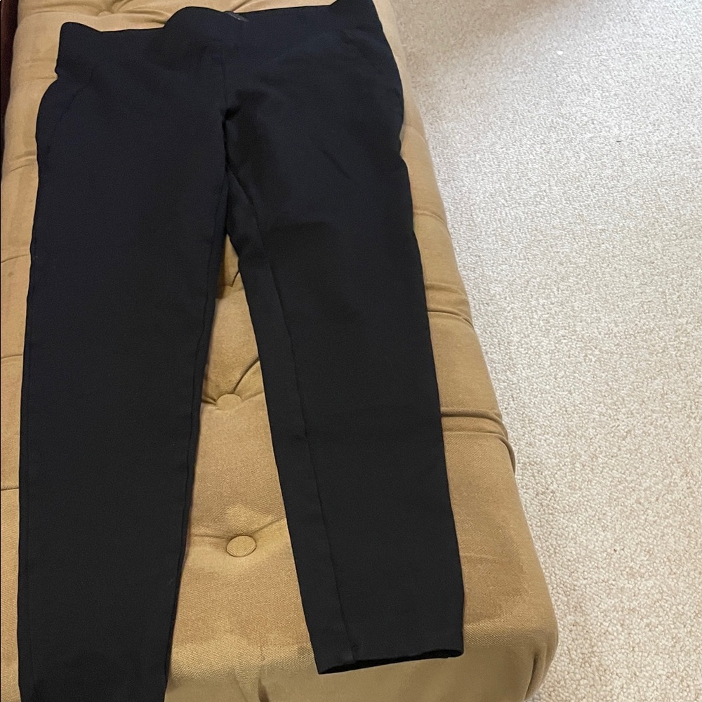 Ann Taylor Slim Black Ponte Skinny Pants